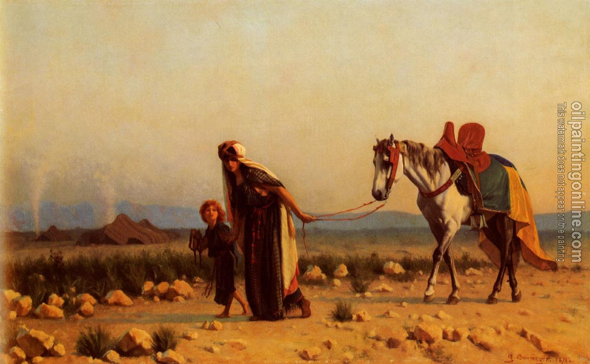 Gustave Clarence Rodolphe Boulanger - The Return